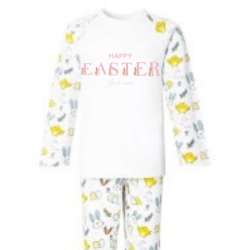 Easter print personalised pyjamas