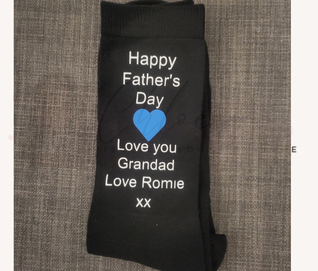 Personalised socks