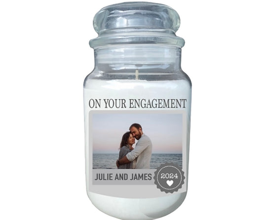 On your engagement candle