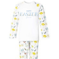 Easter print personalised pyjamas