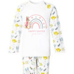 Easter print personalised pyjamas