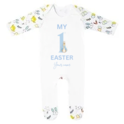 Personalised Easter baby grow