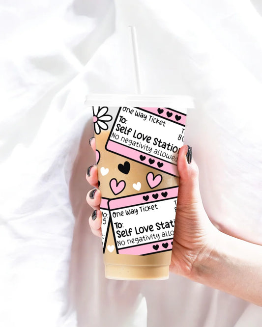 24oz cold cup wrap decal