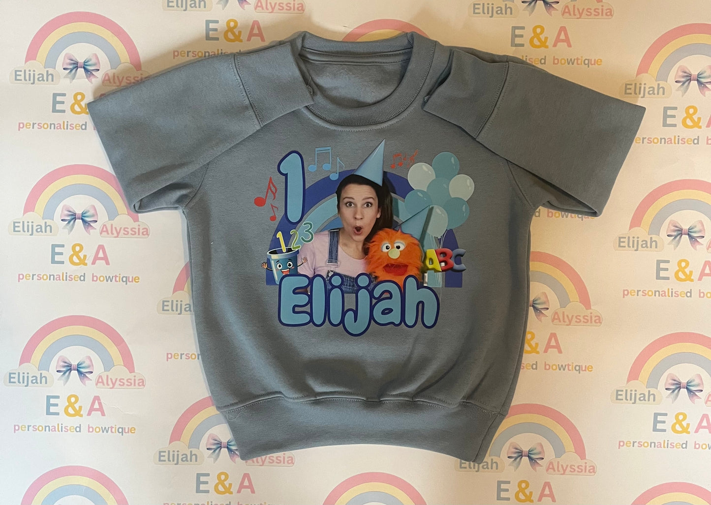 Boys birthday jumper