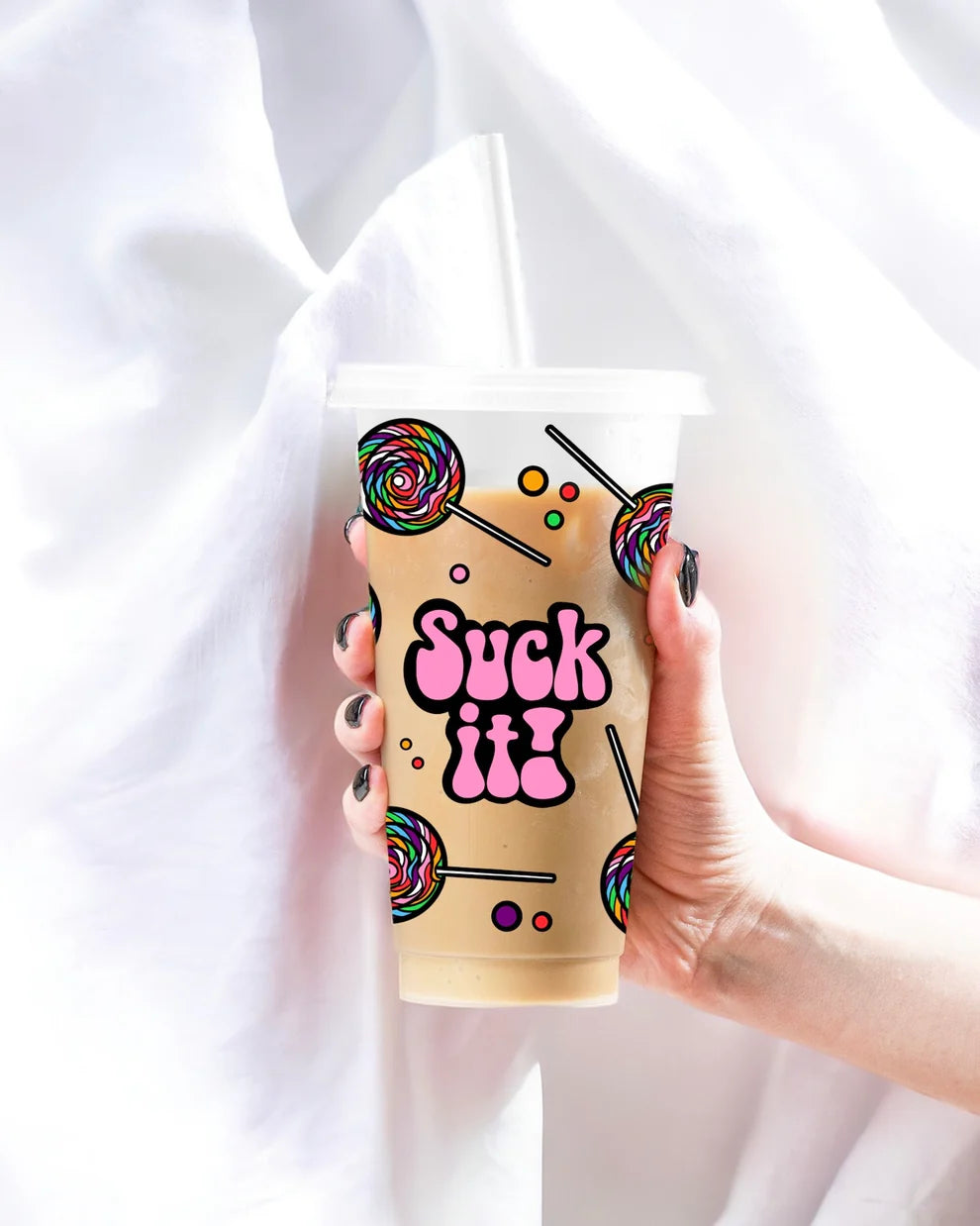 24oz cold cup wrap decal