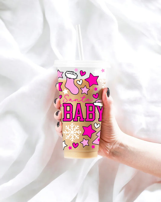 24oz cold cup wrap decal