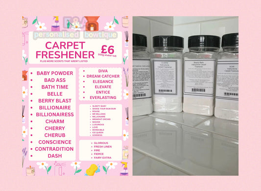 Carpet fresheners shaker tub