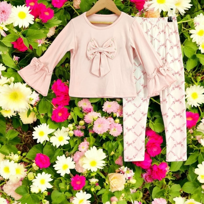 Girl's Bow Suit