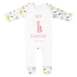 Personalised Easter baby grow