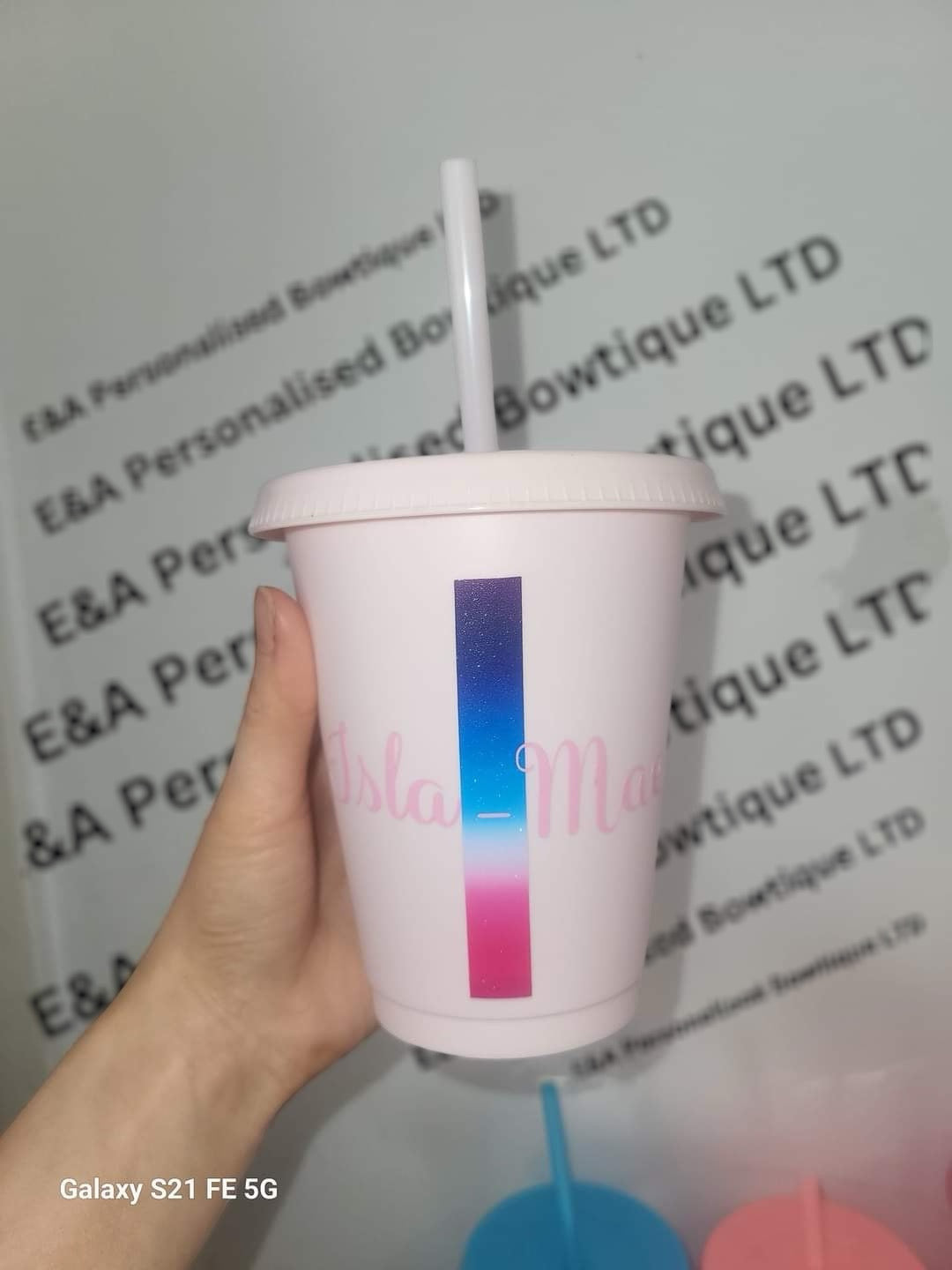 16oz personalised cold cups