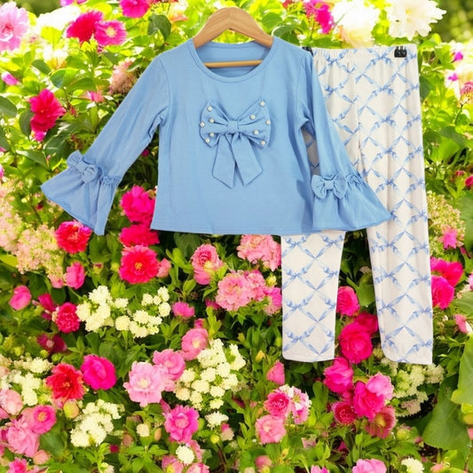 Girl's Bow Suit