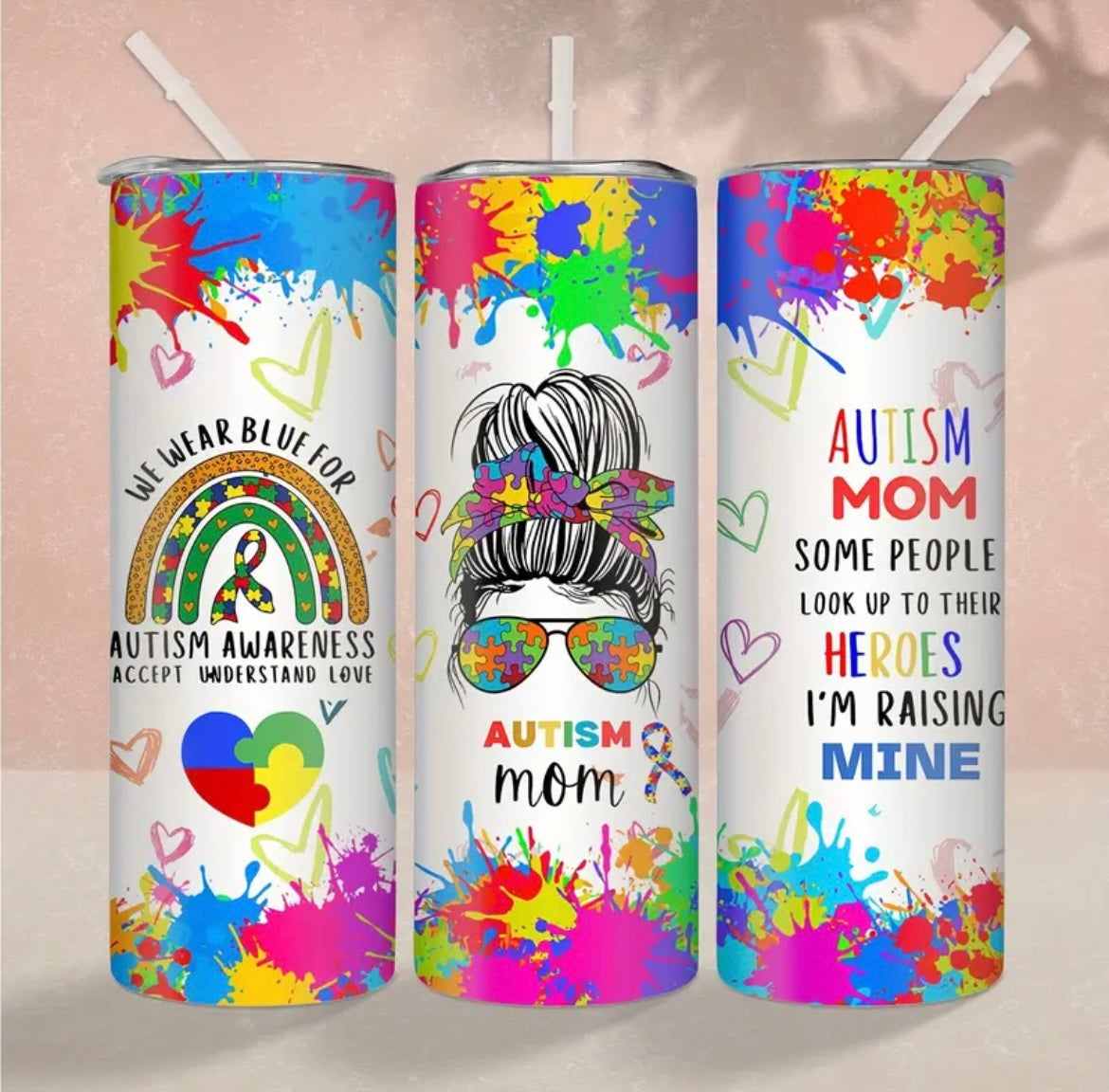 20oz skinny sublimation tumblers