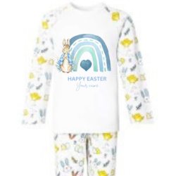 Easter print personalised pyjamas