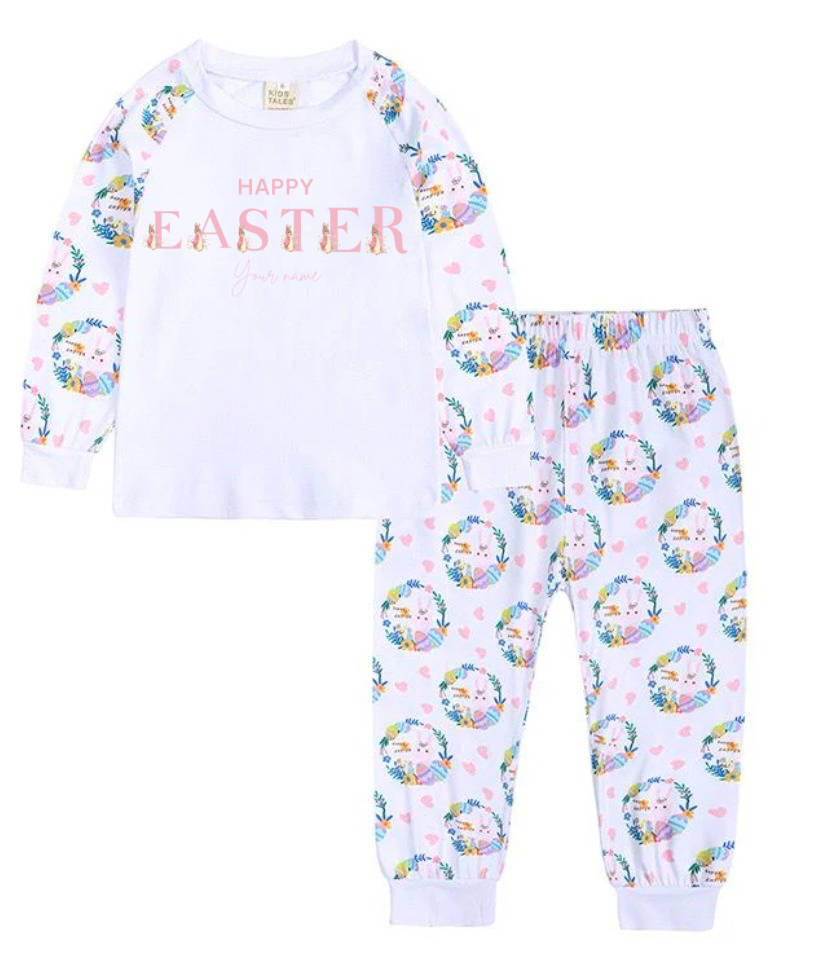 Personalised Easter pyjamas