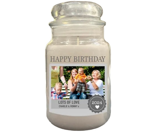 Happy birthday candle