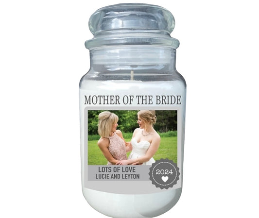 Mother of the bride candle