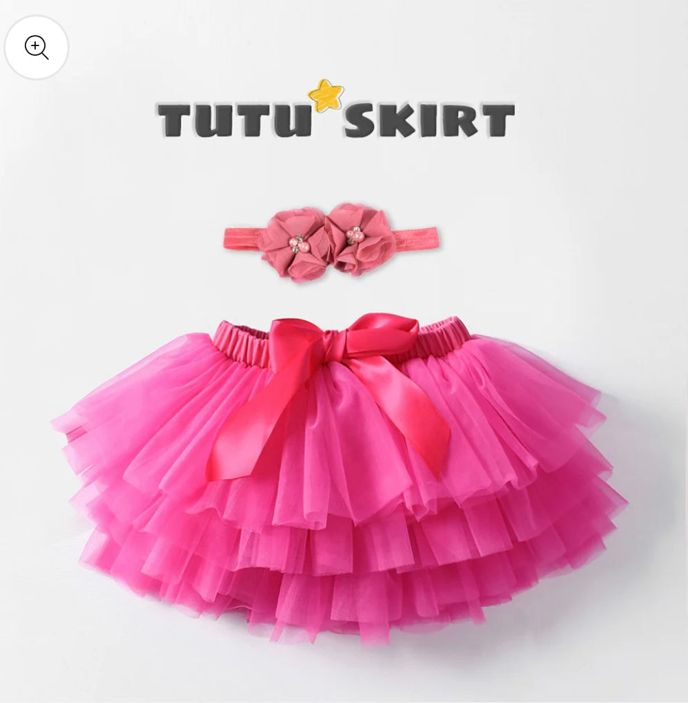 Personalised tutu set - includes tutu, vest, socks and headband