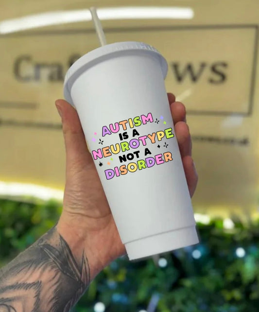 24oz cold cup decal