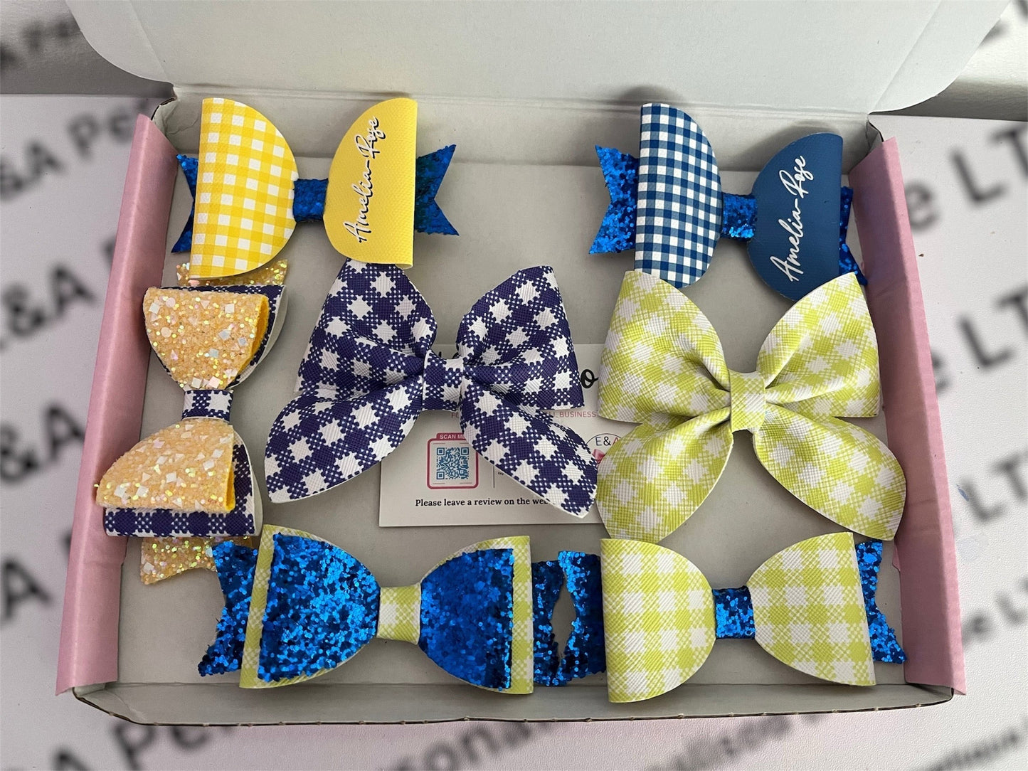 School/personalised/NON character hair bows and/or baby headband - see bow fabric collection