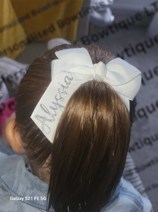 Personalised hair bows