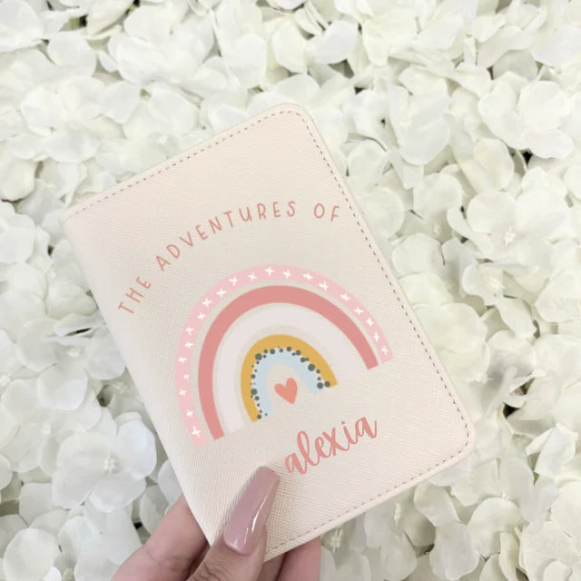 Personalised passport holder and tag set