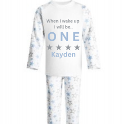 "WHEN I WAKE UP" personalised pyjamas - most designs available on the DTF collection or pop me a message with the design you would like as well as lots more styled pyjamas on website