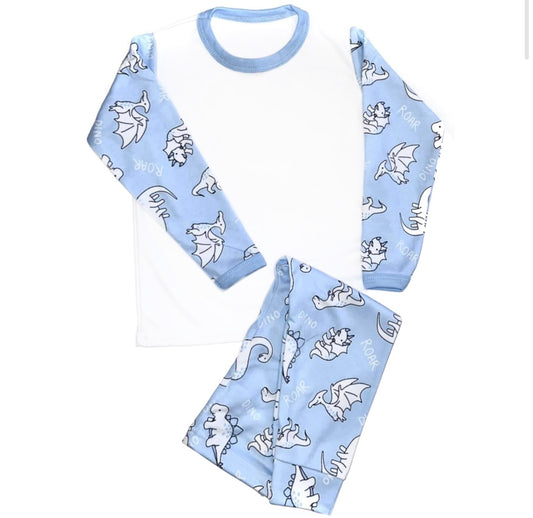 Personalised dino pyjamas