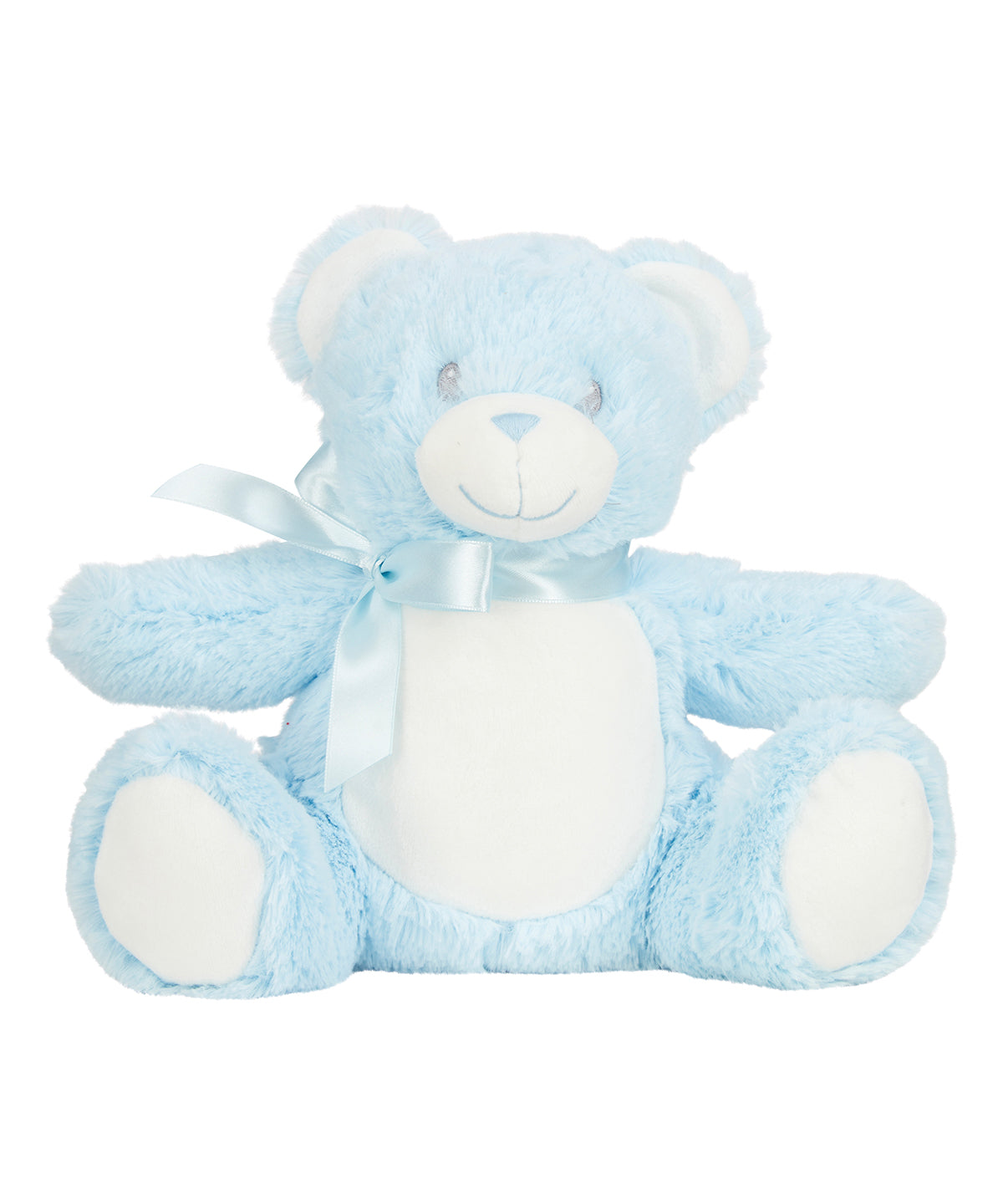 Personalised blue bear teddy