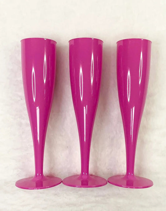 Personalised champagne flutes - £3.50 each or a pack of 10 for £22